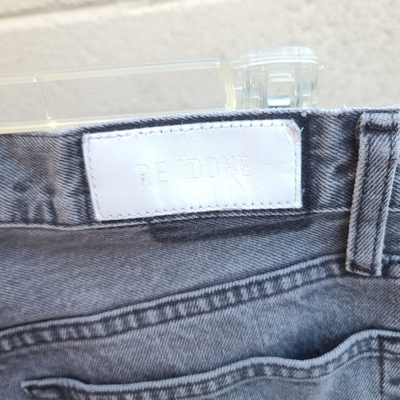 RE/DONE / Original 90s High Rise Loose Jeans in Vintage Ash Grey Size 29 - Picture 10 of 11